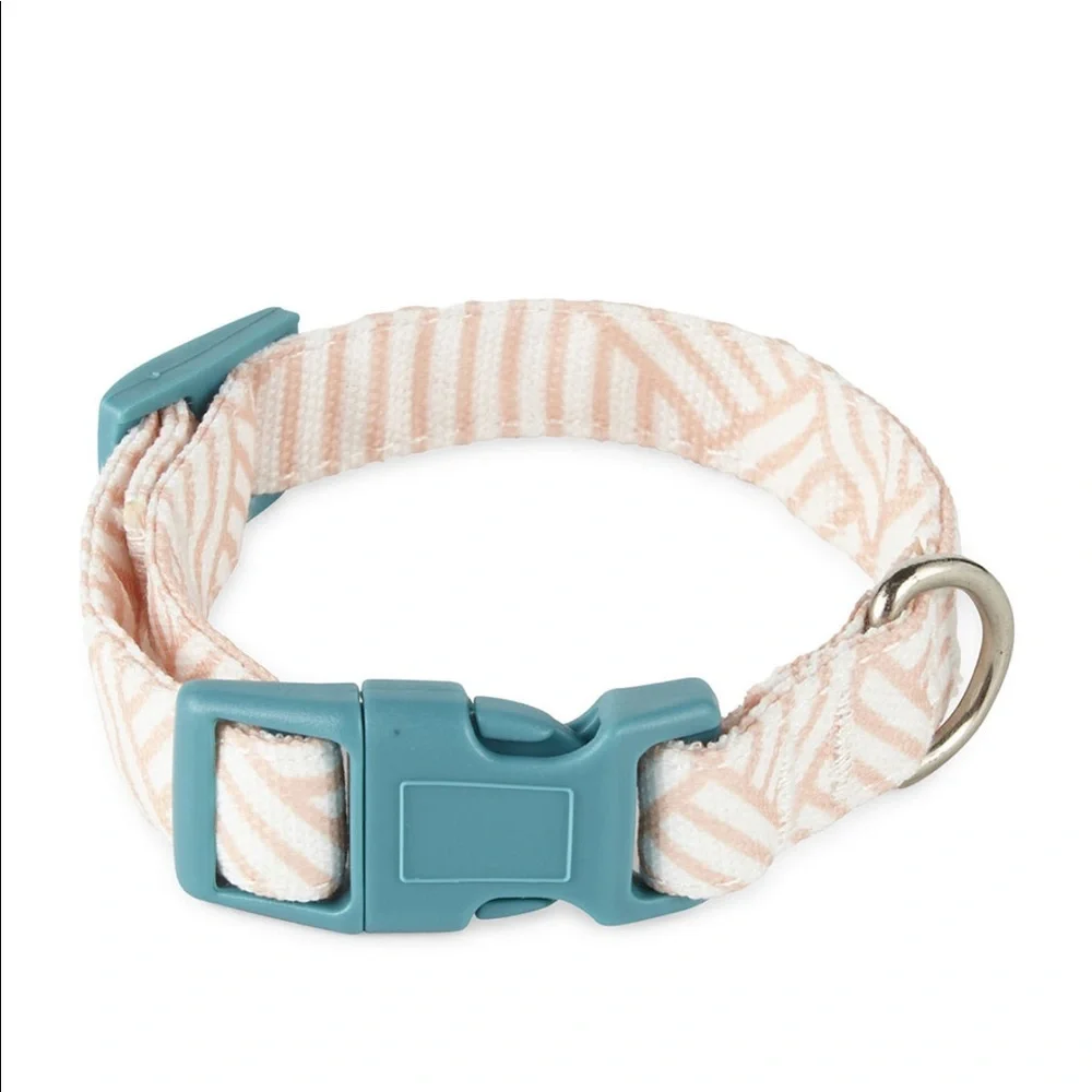 Paw And Tail Geometric Dog Collar
